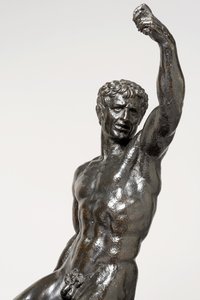 Nude bachants jezdící na panterech